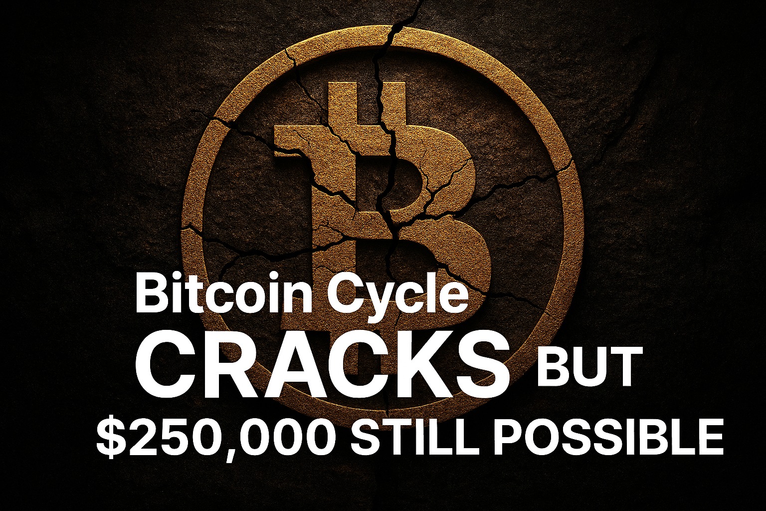 Bitcoin Cycle cracks but $250K still possible