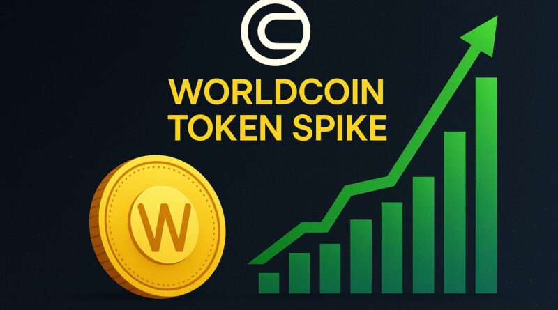 Worldcoin Token Spike drives investor attention amid AI and biometric buzz