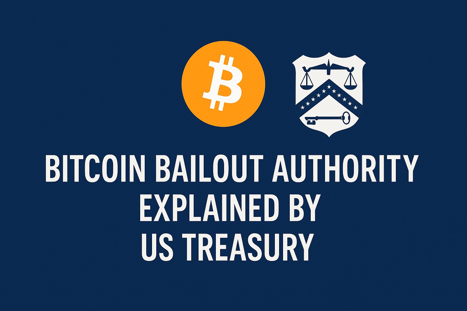 Bitcoin Bailout Authority Explained by US Treasury