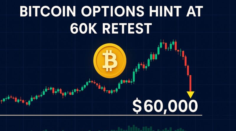 Bitcoin Options market signals hint at $60K retest with defensive bias