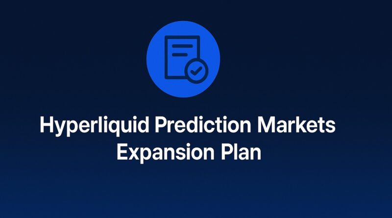 Hyperliquid Prediction Markets featured image with centered title text