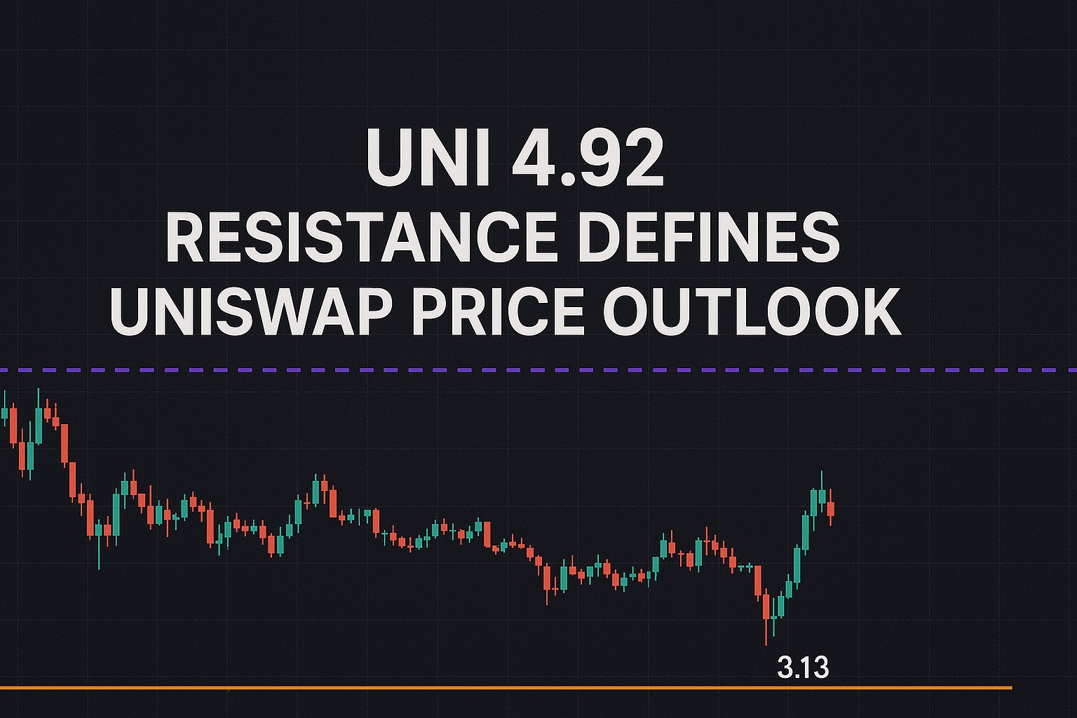 UNI 4.92 Resistance Defines Uniswap Price Outlook
