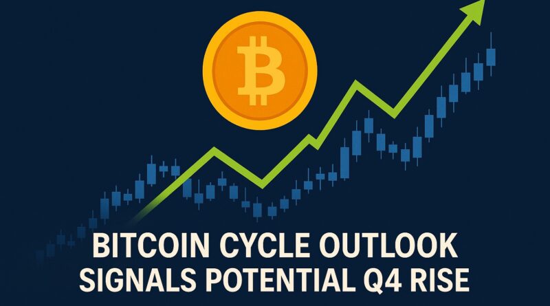 Bitcoin Cycle Outlook featured image showing Q4 rise with upward chart
