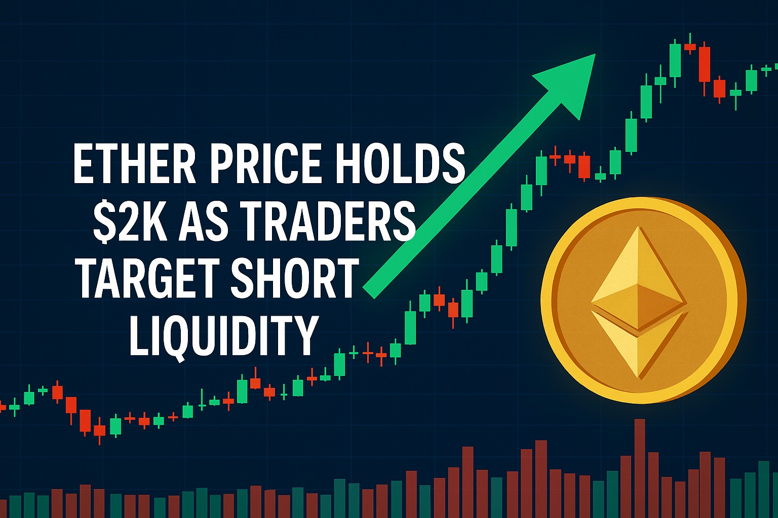 Ether Price Holds $2K as Traders Target Short Liquidity