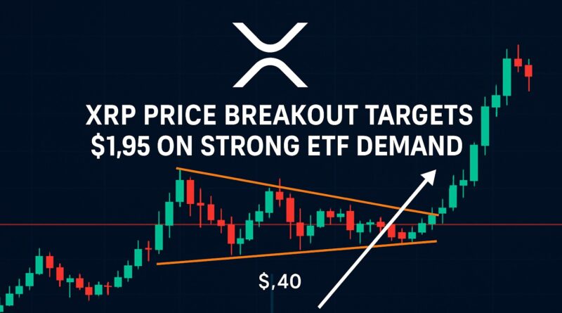 XRP Price Breakout Targets $1.95 on Strong ETF Demand