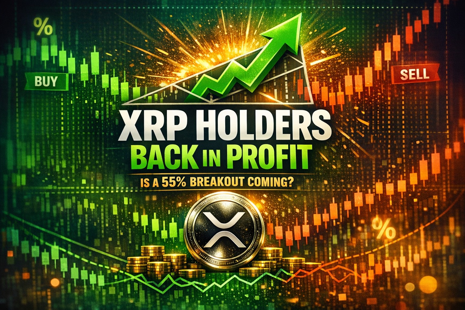 XRP Holders Back in Profit Why This Setup Could Trigger a 55% Breakout