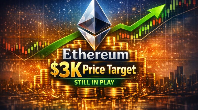 Ethereum $3K price target remains in play as buyers defend key support and spot demand strengthens