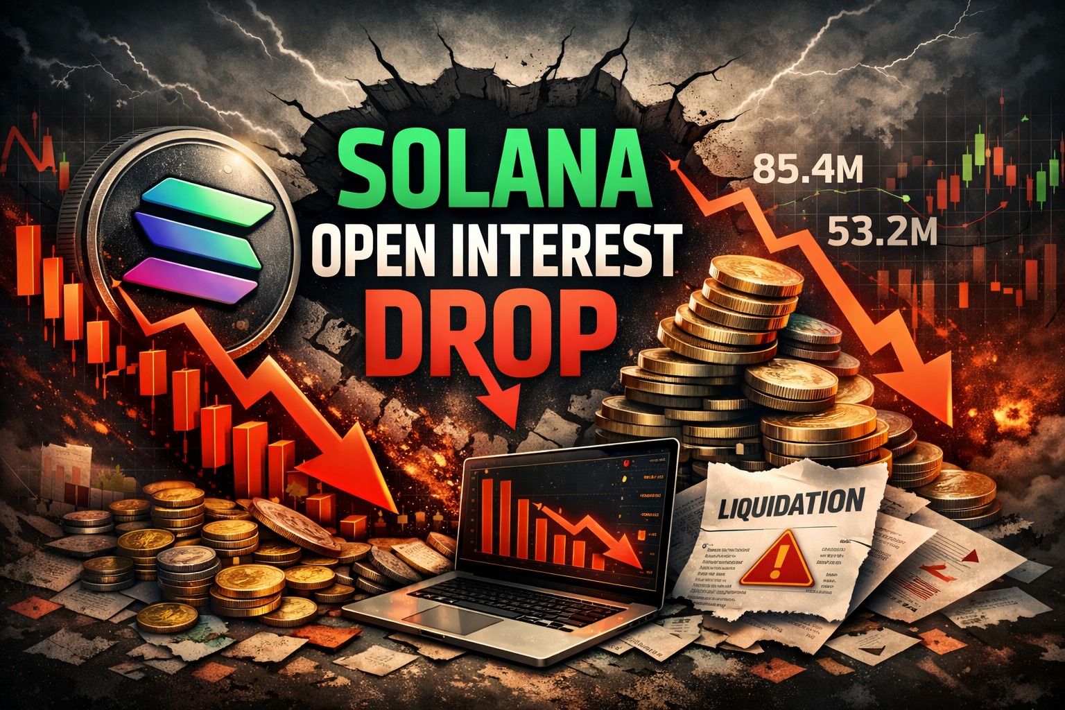 Solana Open Interest Drop Puts $68 Back in Focus as Futures Traders Cut Risk